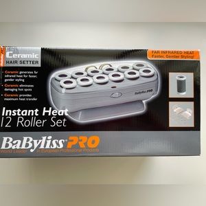 BaByliss Pro Ceramic 12 roller set, never used. Hair styling.